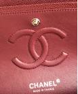 Сумка Classic Flap Bag Caviar Medium Bordeaux